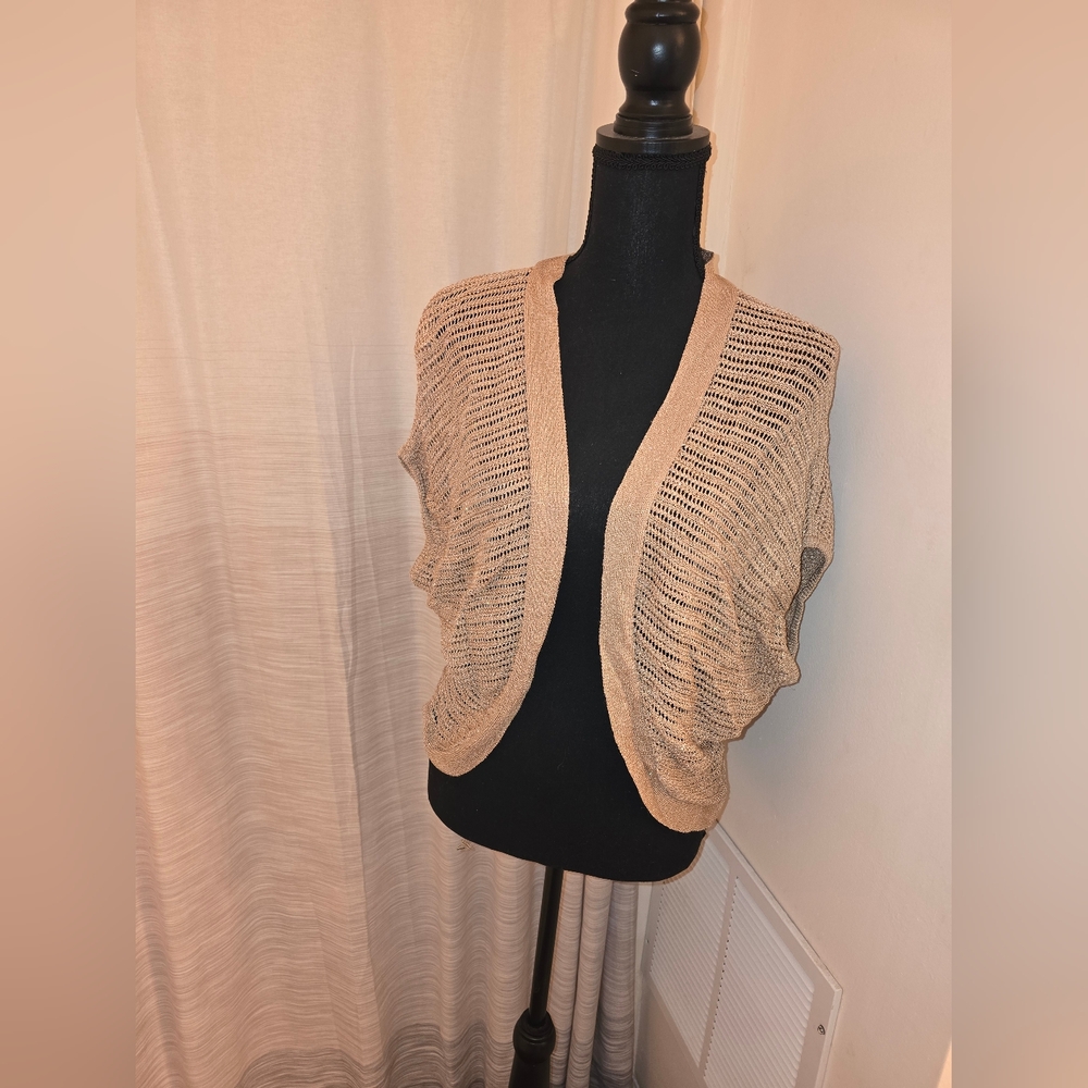 Baby Phat Gold Open-Knit Sweater
